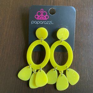 Yellow Earrings